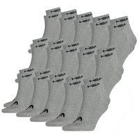 HEAD Unisex Quarter Sportsocken 35-38 39-42 43-46 - 5er 10er 15er Multipack von Head