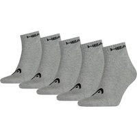 HEAD Unisex Quarter Sportsocken 5er Pack von Head