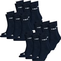 HEAD Unisex Sportsocken Crew 6er 9er 12er Multipack von Head