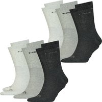 HEAD Unisex Sportsocken Crew 6er 9er 12er Multipack von Head