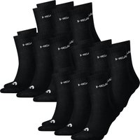 HEAD Unisex Sportsocken Short Crew 6er 9er 12er Multipack von Head