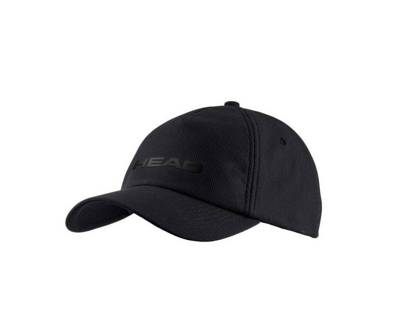 Head Baseball Cap Tennis Performance 2024 (Polyester, Klettverschluss) schwarz von Head