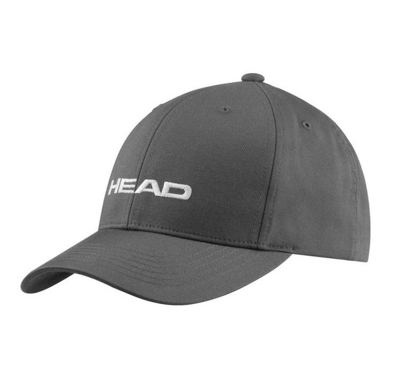 Head Baseball Cap Tennis Promotion (Baumwolle) anthrazitgrau von Head