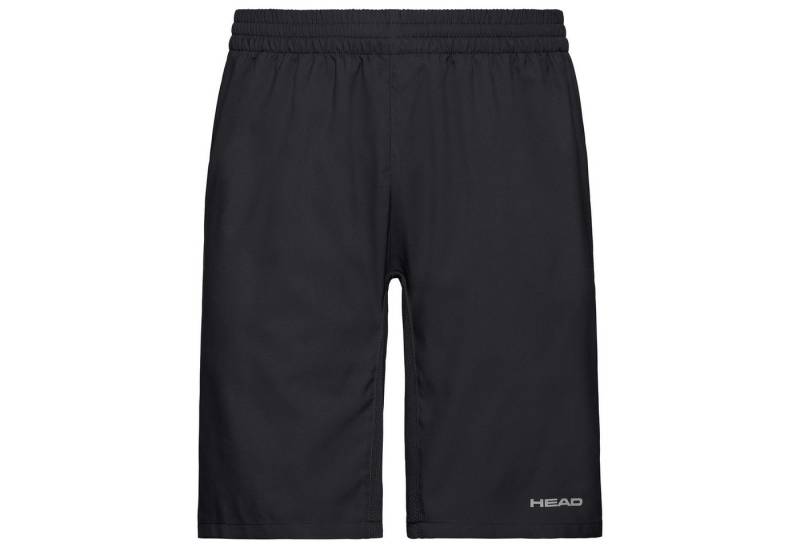 Head Bermudas Tennishose Club (UV-Schutz) kurz schwarz Jungen von Head
