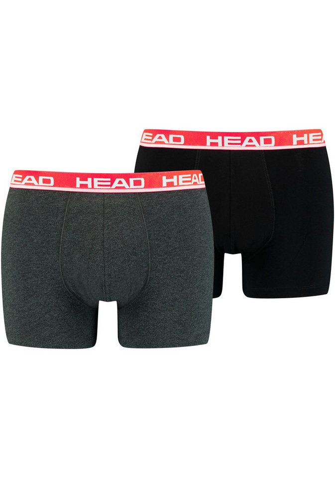Head Boxershorts HEAD BASIC BOXER 2P (2er Pack) mit elastischem Logobund von Head