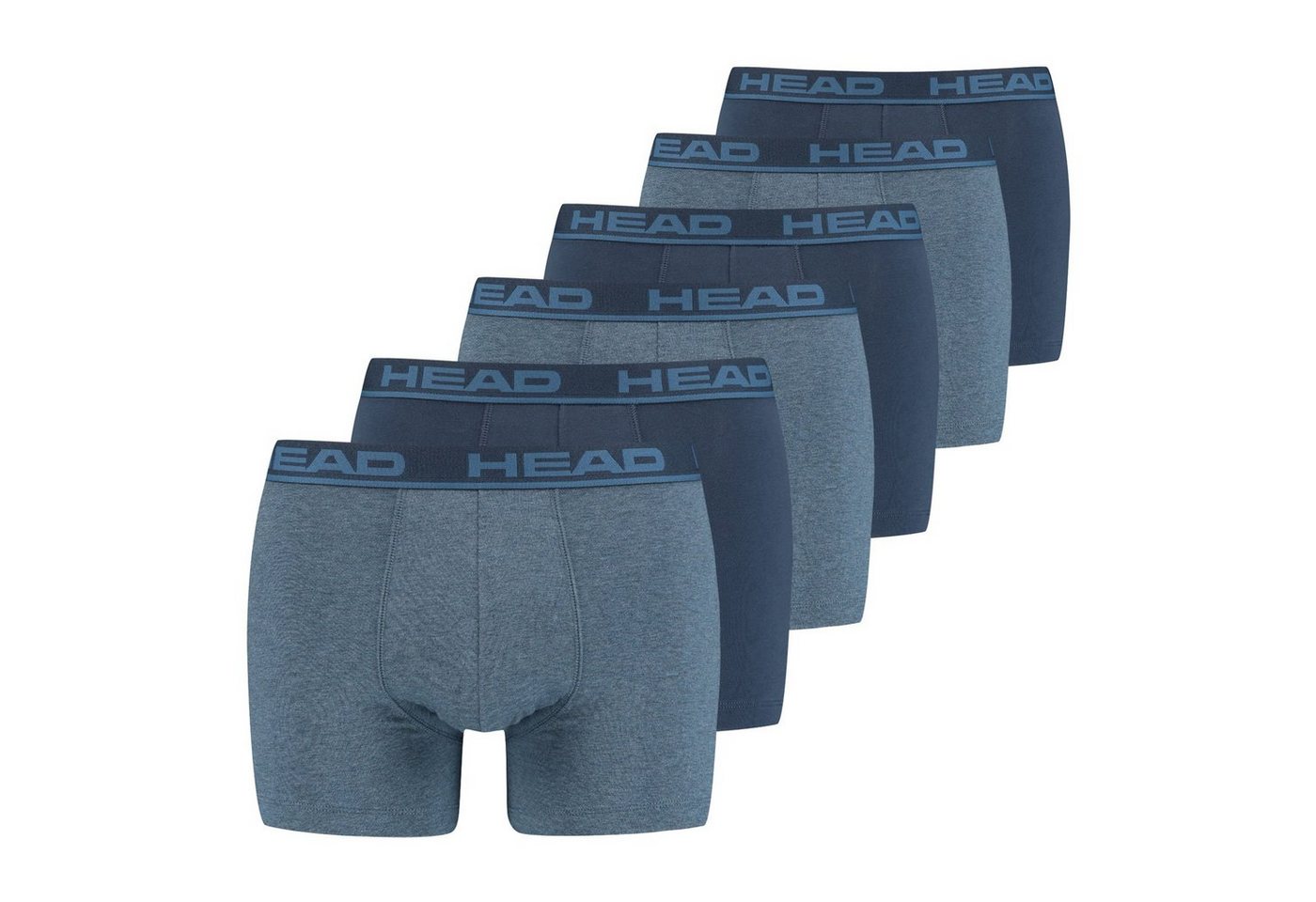 Head Boxer Basic (6-St) mit umlaufendem Markenschriftzug am Bund von Head