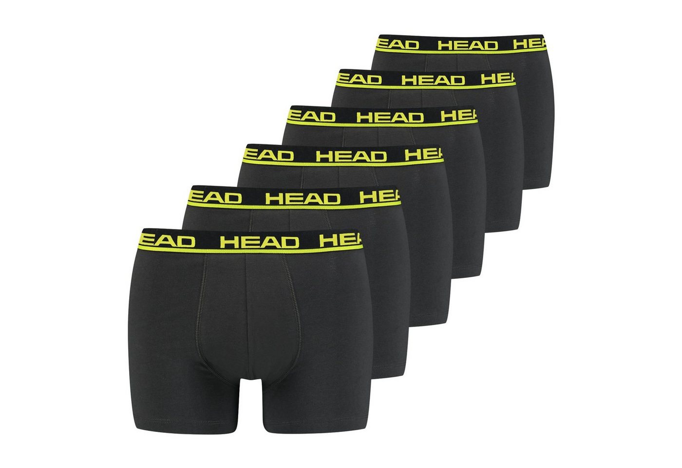 Head Boxer Basic (6-St) mit umlaufendem Markenschriftzug am Bund von Head