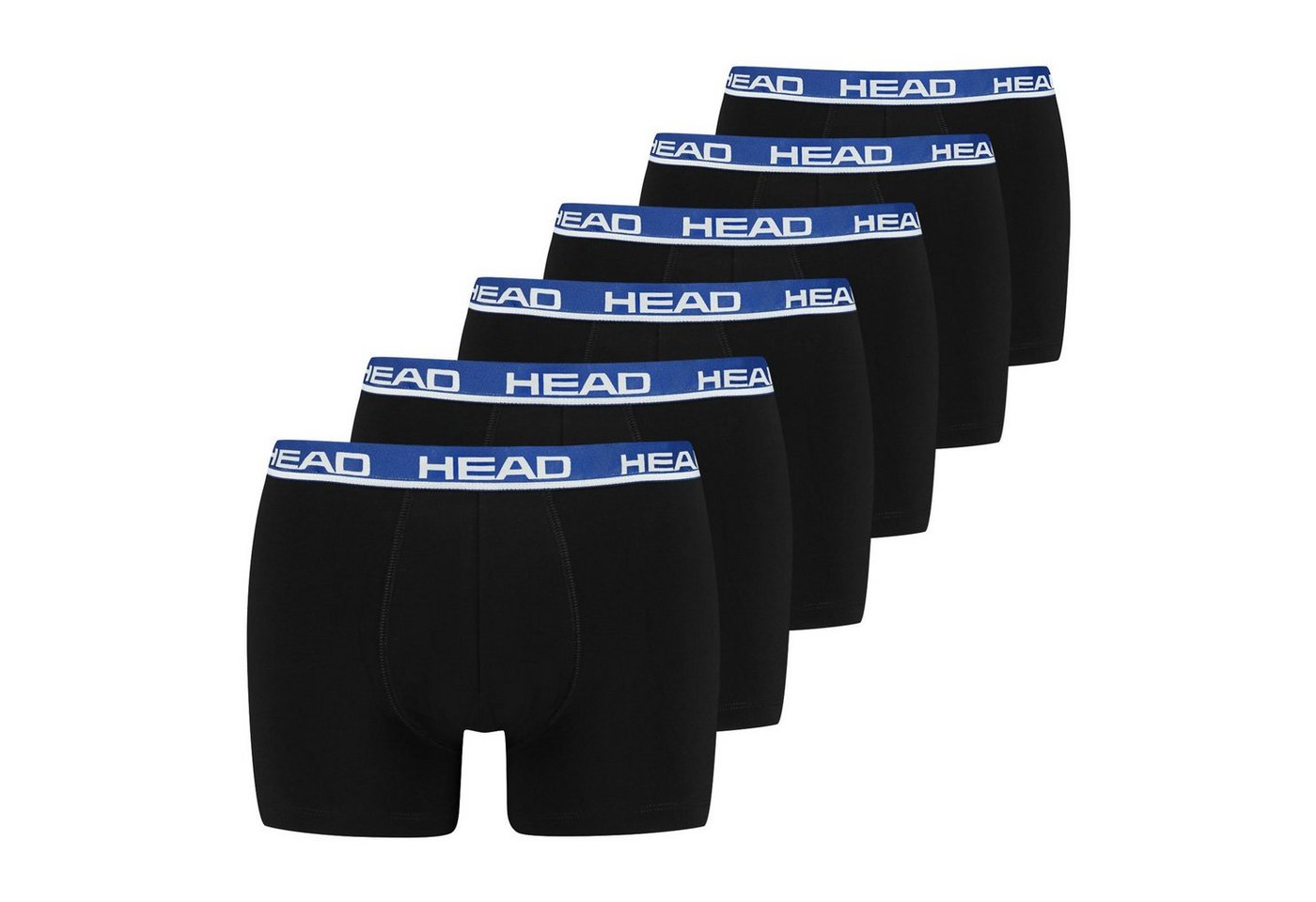 Head Boxer Basic (6-St) mit umlaufendem Markenschriftzug am Bund von Head