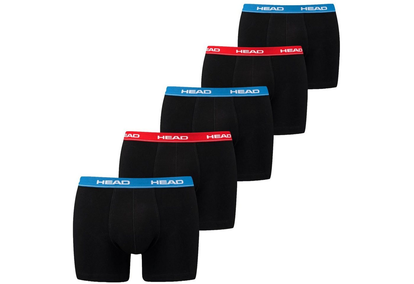 Head Boxershorts (5-St) ohne Eingriff im 5er Pack von Head