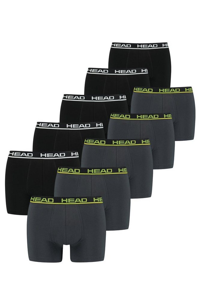 Head Boxershorts 10 er Pack Boxer (Spar-Set, 10-St., 10er-Pack) von Head