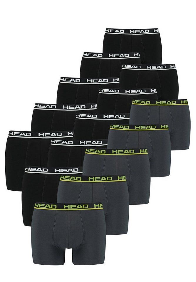 Head Boxershorts 15 er Pack Boxer (15-St., 15er-Pack) von Head