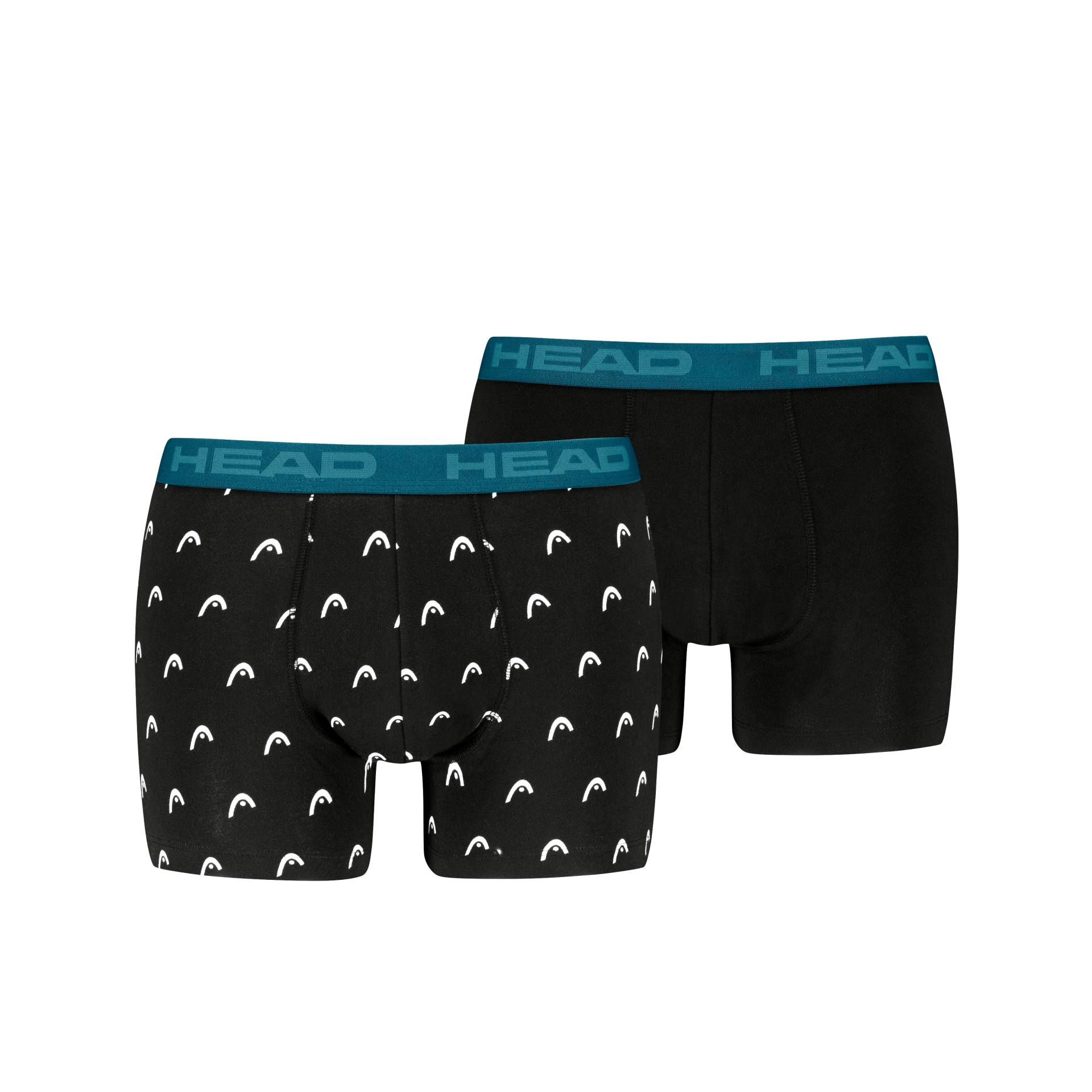 Head Boxershorts "HEAD MEN WISHBONE LOGO BOXER 2P", (2er Pack), mit angenehmem 4-Wege-Stretch von Head