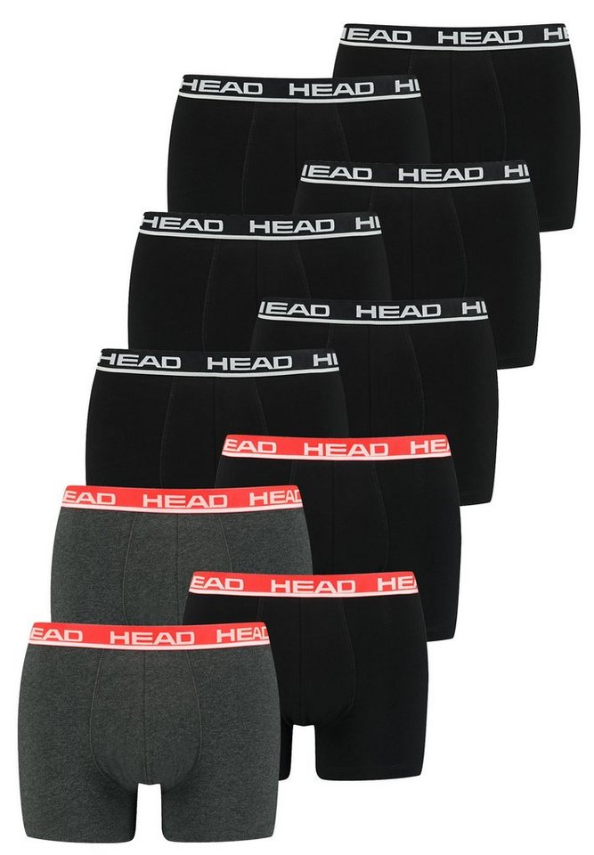 Head Boxershorts Head Basic Boxer 10P (Spar-Set, 10-St., 10er-Pack) von Head