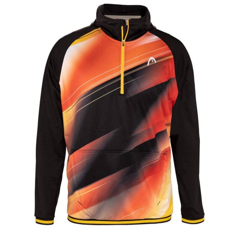 Head Kapuzenpullover DTB Topspin Hoodie 2024 schwarz/bunt Herren von Head