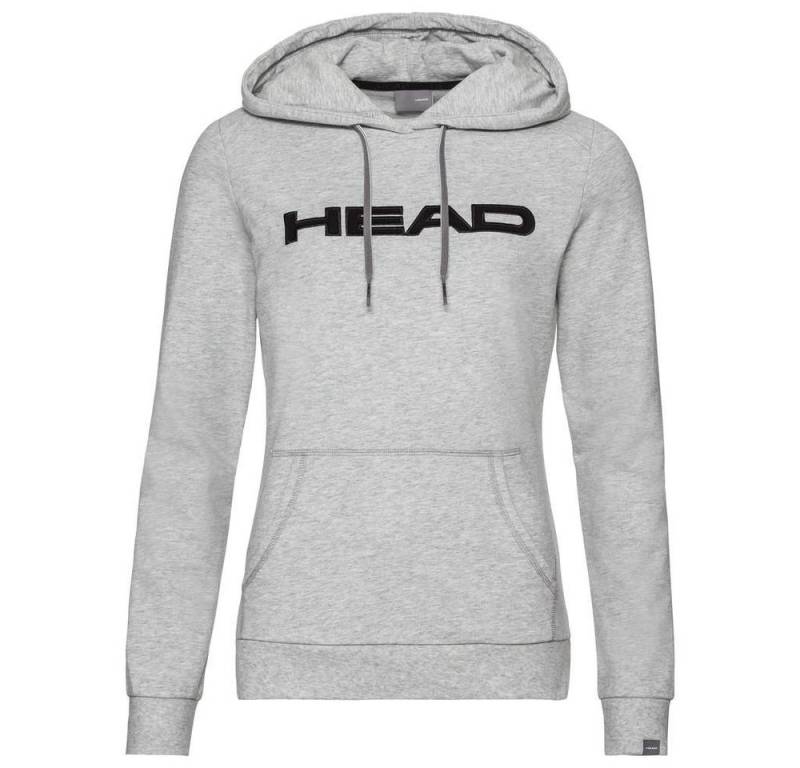 Head Kapuzenpullover Hoodie Club Rosie grau/schwarz Damen von Head