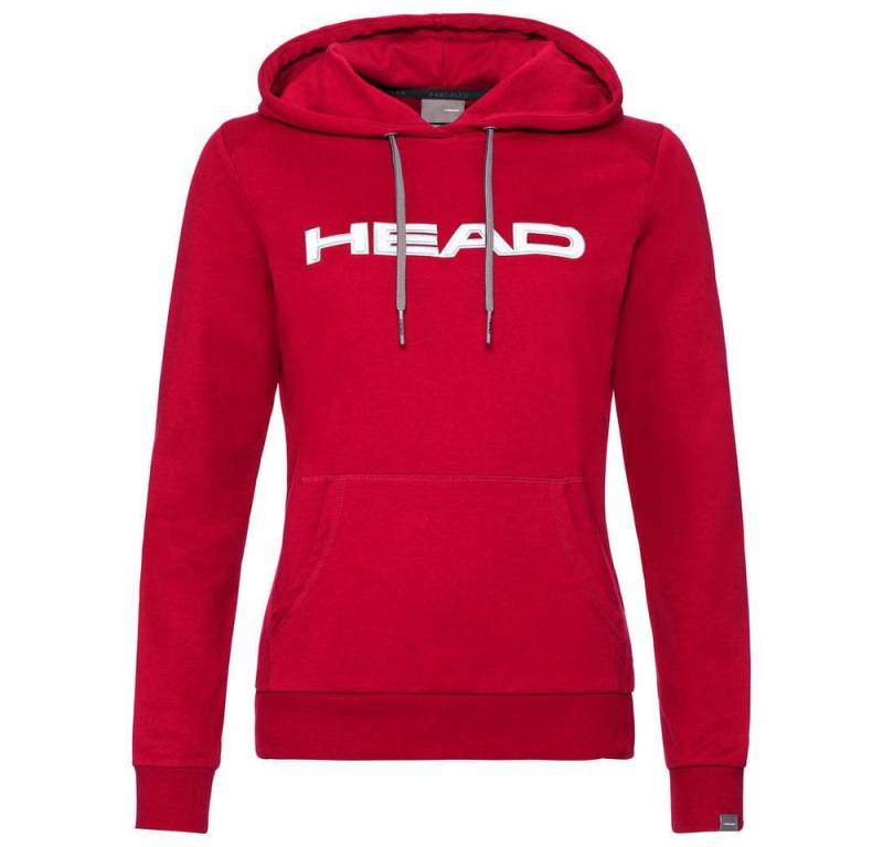 Head Kapuzenpullover Hoodie Club Rosie rot/weiss Damen von Head