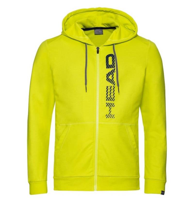 Head Kapuzenpullover Hoodie mit Kapuze Club Fynn Fullzip gelb Herren von Head