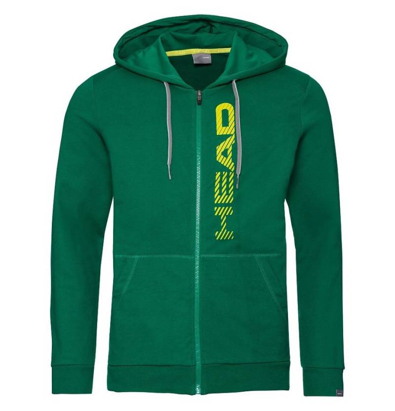 Head Kapuzenpullover Hoodie mit Kapuze Club Fynn Fullzip grün Herren von Head