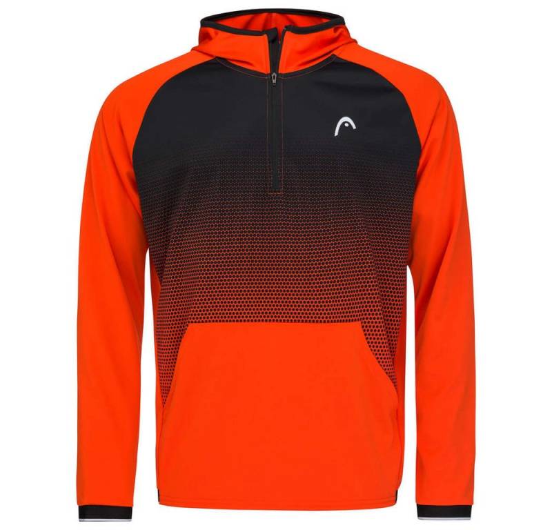 Head Kapuzenpullover Hoodie mit Kapuze Vision Topspin orange Kinder von Head