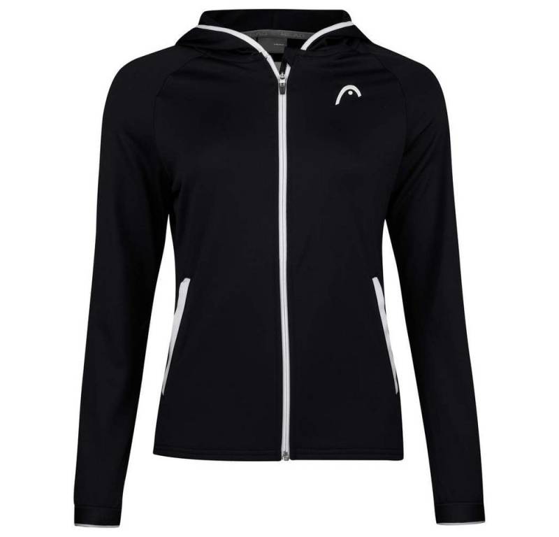 Head Kapuzenpullover Kapuzenjacke Hoodie Breaker Full Zip schwarz Damen von Head
