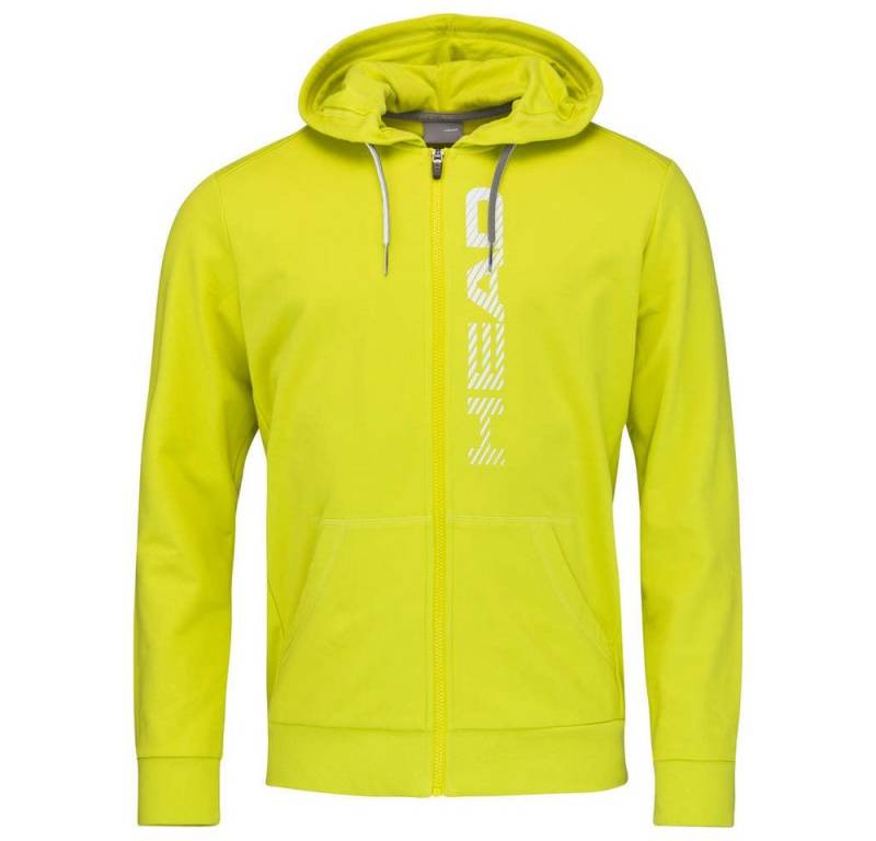 Head Kapuzenpullover Kapuzenjacke Hoodie mit Kapuze Club Fynn Fullzip gelb Herren von Head