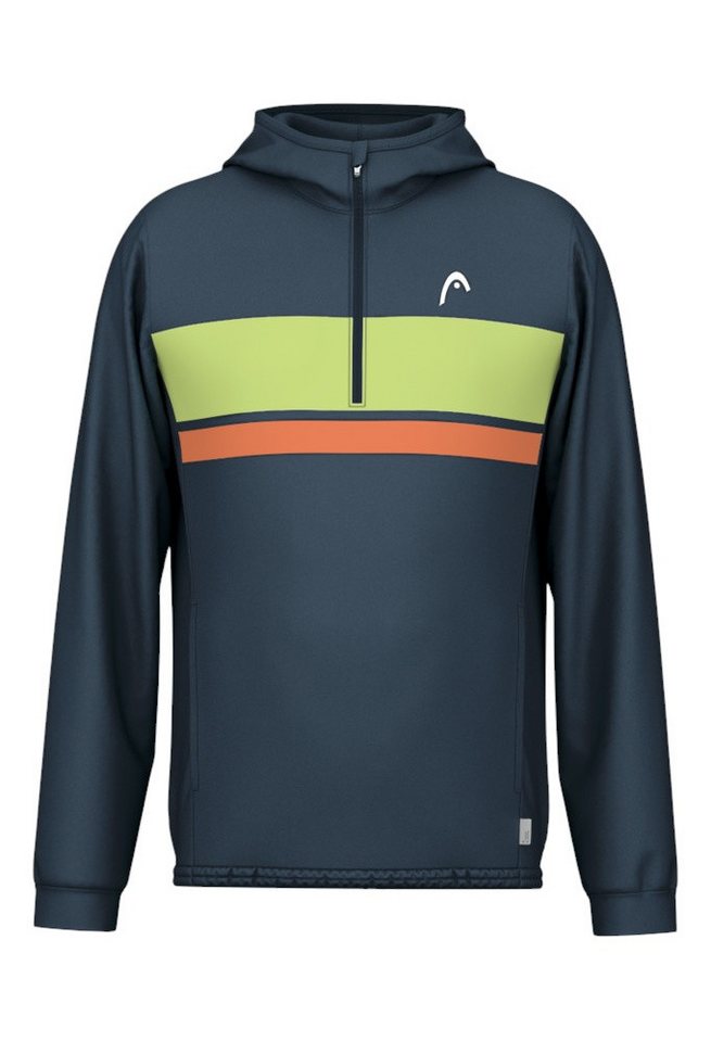 Head Kapuzenpullover Topspin Hoodie (100% Polyester) navyblau Herren von Head