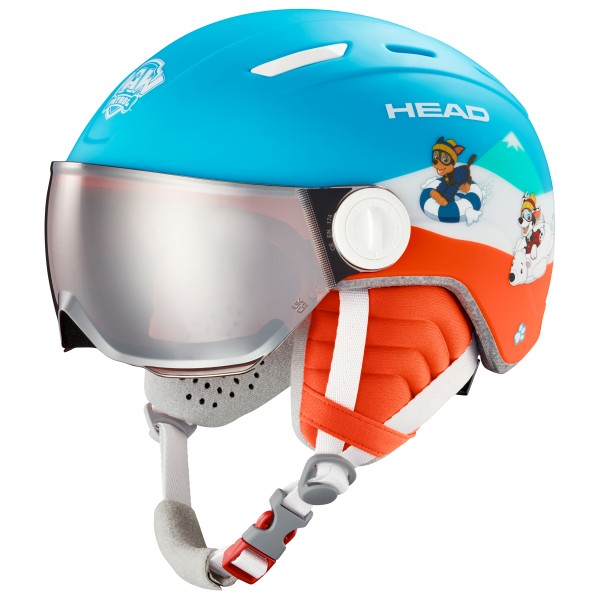 Head - Kid's Mojo Visor Paw S2 VLT 20% - Skihelm Gr 47-51 cm - XXS bunt Head - Kid's Mojo Visor Paw S2 VLT 20% - Skihelm Gr 47-51 cm - XXS bunt von Head