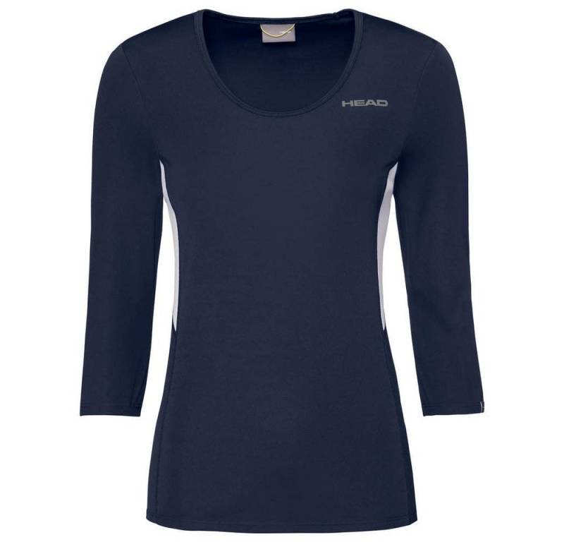 Head Langarmshirt Tennis Club Tech dunkelblau Damen von Head