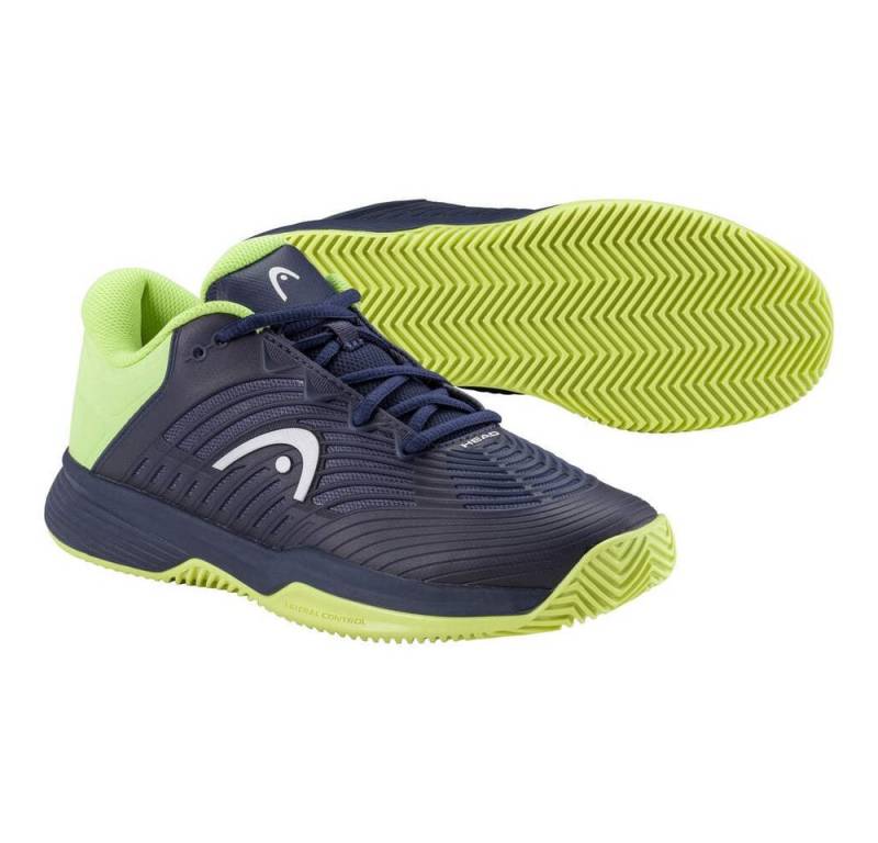 Head Revolt Pro 4.5 Clay/Sandplatz 2025 navyblau/lime Kinder Tennisschuh von Head
