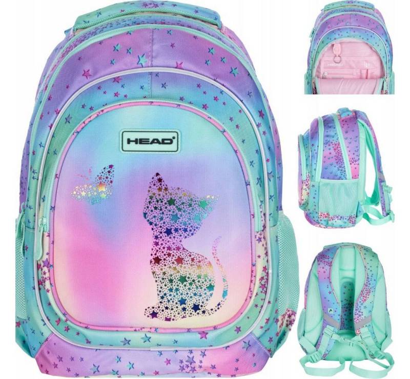 Head Schulrucksack Head Schulrucksack Kitty Ombre Mädchen Ergo Back 20L (1-tlg) von Head