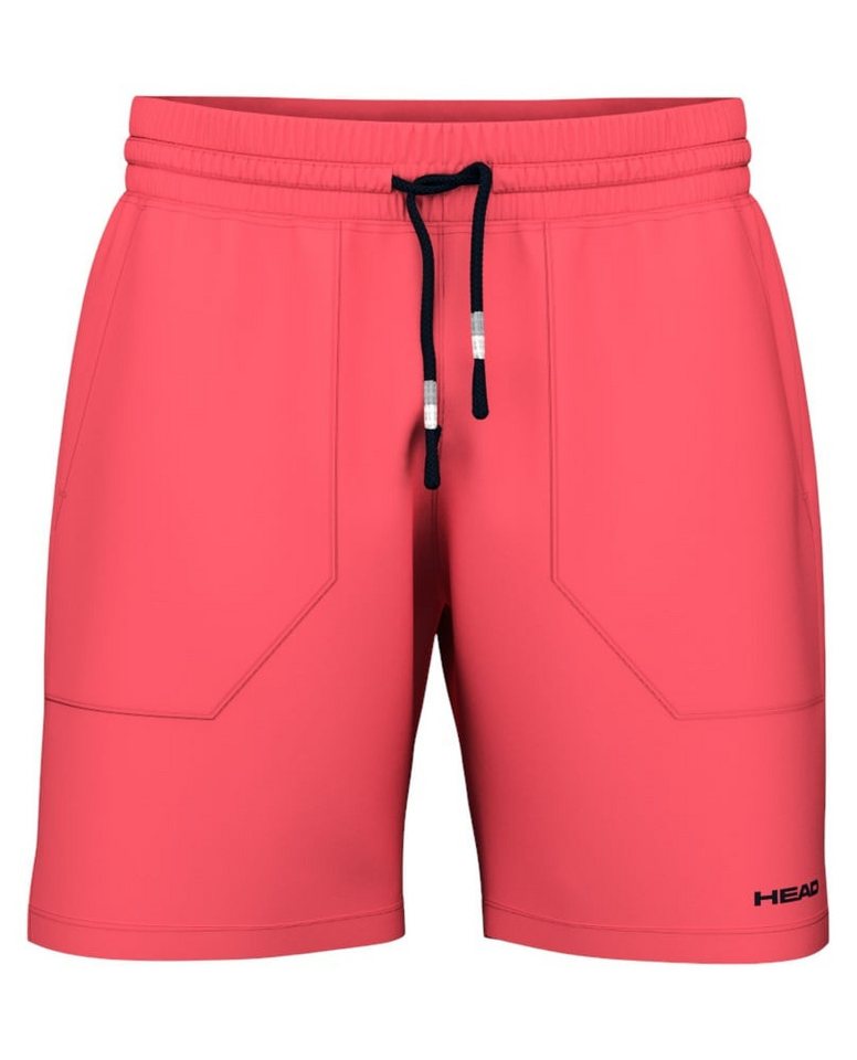 Head Shorts Tennishose Power (4-Wege-Stretch, Mischgewebe) 2025 kurz graperot von Head