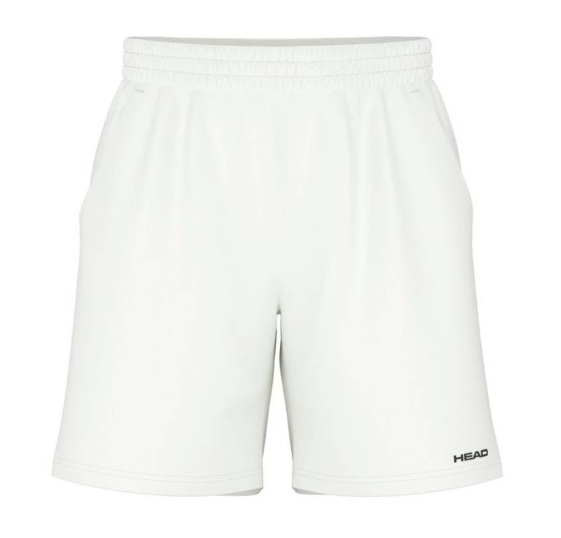 Head Shorts Tennishose Power 2024 (4-Wege-Stretch) kurz weiss Herren von Head