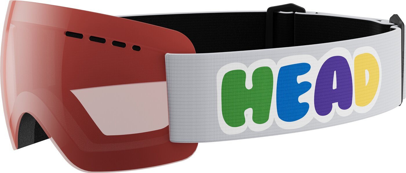 Head Skibrille SOLAR JR 000 red von Head