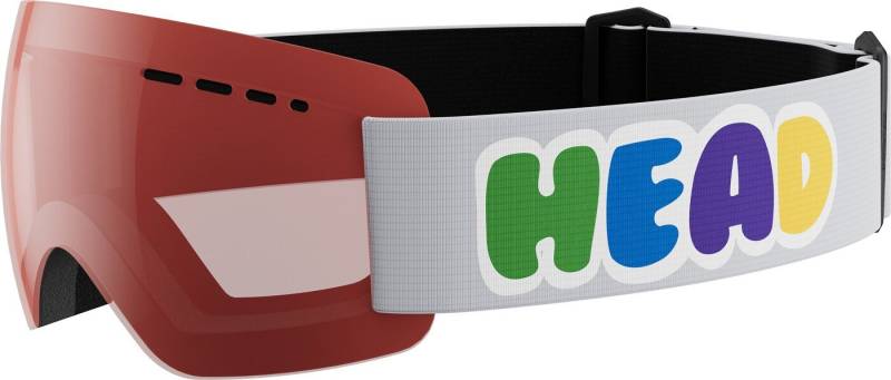 Head Skibrille SOLAR JR 000 red von Head