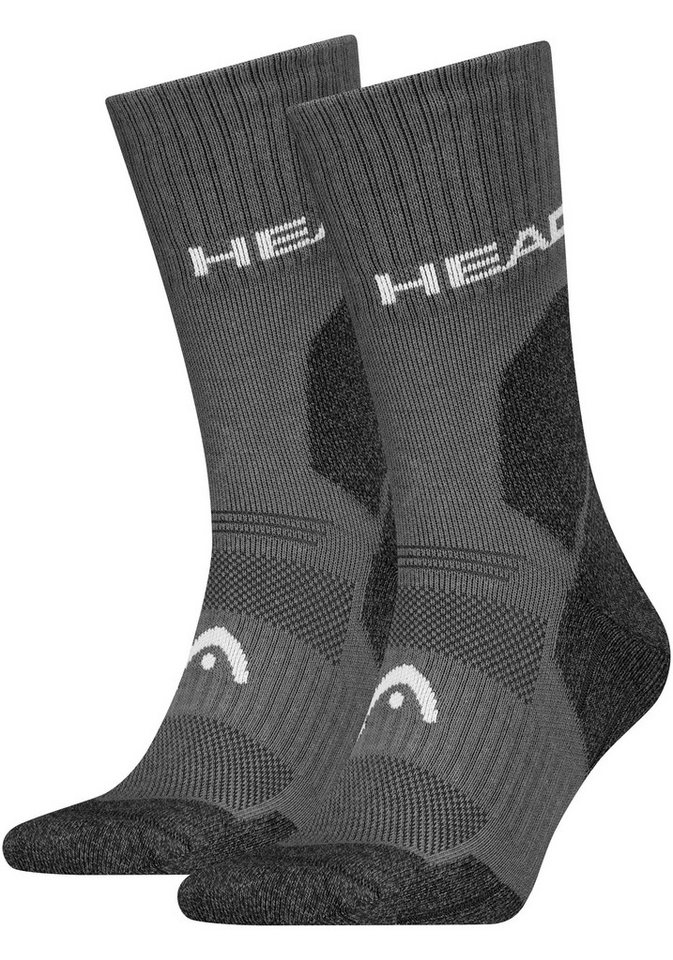 Head Socken HEAD HIKING ALL CLIMATES CREW 2P (2 Paar) mit Logostickerei von Head