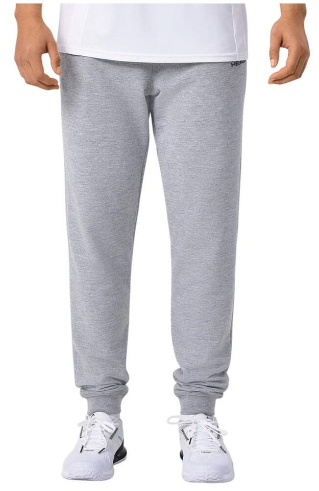 Head Sporthose Tennishose Club Original Pant (elastischer Bund) 2025 lang grau Herren von Head