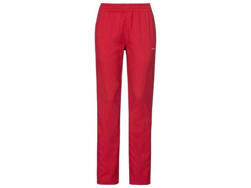 Head Sporthose Tennishose Pant Club (UV-Schutz) lang rot Damen von Head