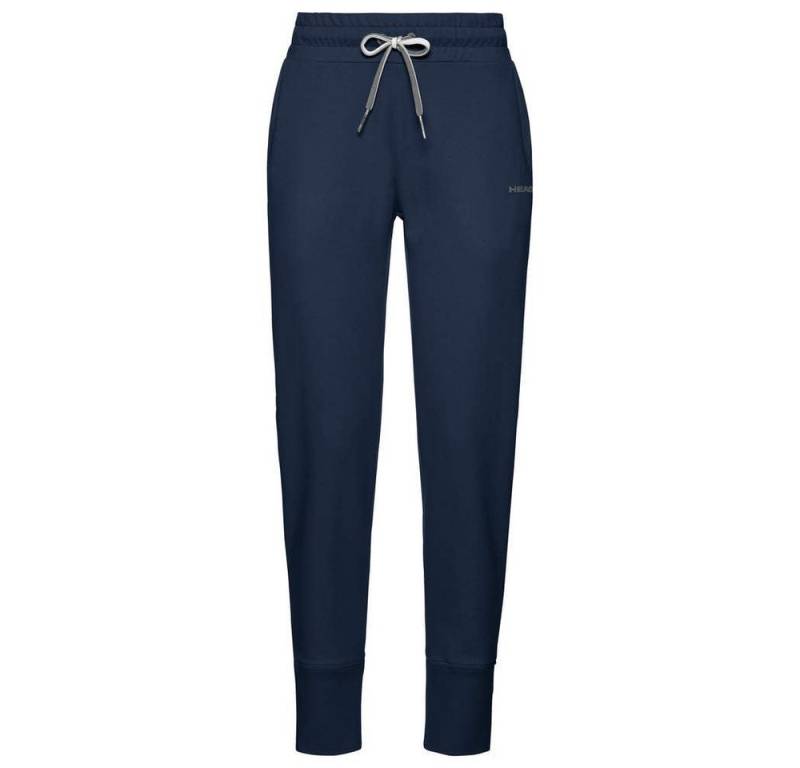 Head Sporthose Tennishose Pant Club Rosie lang dunkelblau/gelb Damen von Head