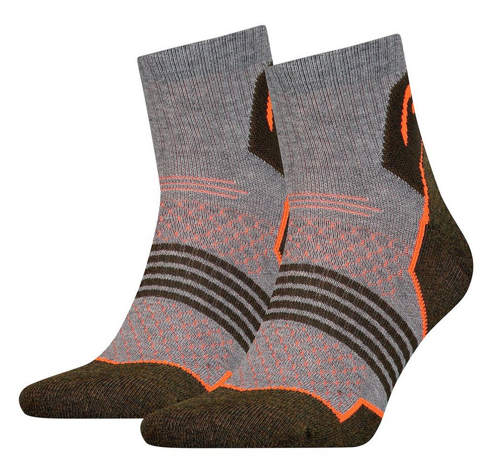 Head Sportsocken HEAD HIKING QUARTER 2P UNISEX FOREST Head Sportsocken HEAD HIKING QUARTER 2P UNISEX FOREST von Head