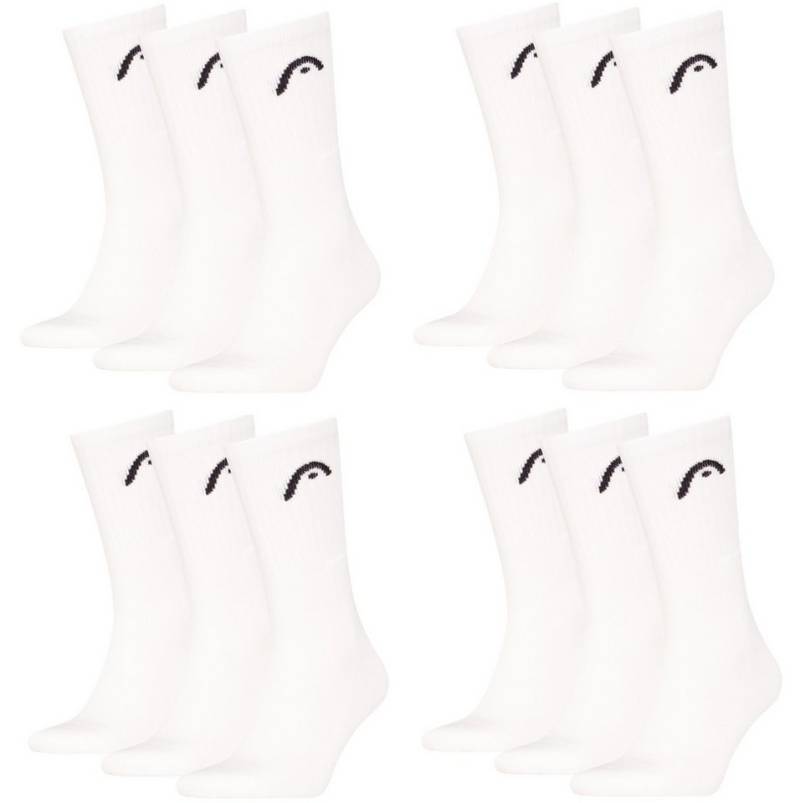 Head Sportsocken HEAD Herren Damen Sportsocken Crew Style im 12er Pack (12er Pack) von Head