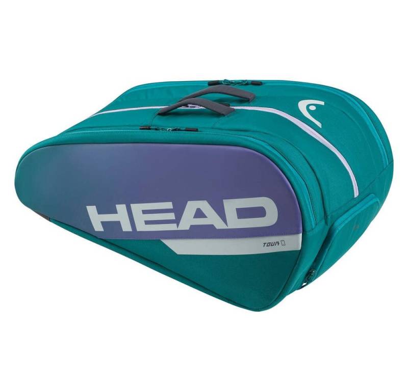 Head Sporttasche Racketbag Tour Padel Bag L (Schlägertasche, 3 Hauptfächer) arubablau von Head