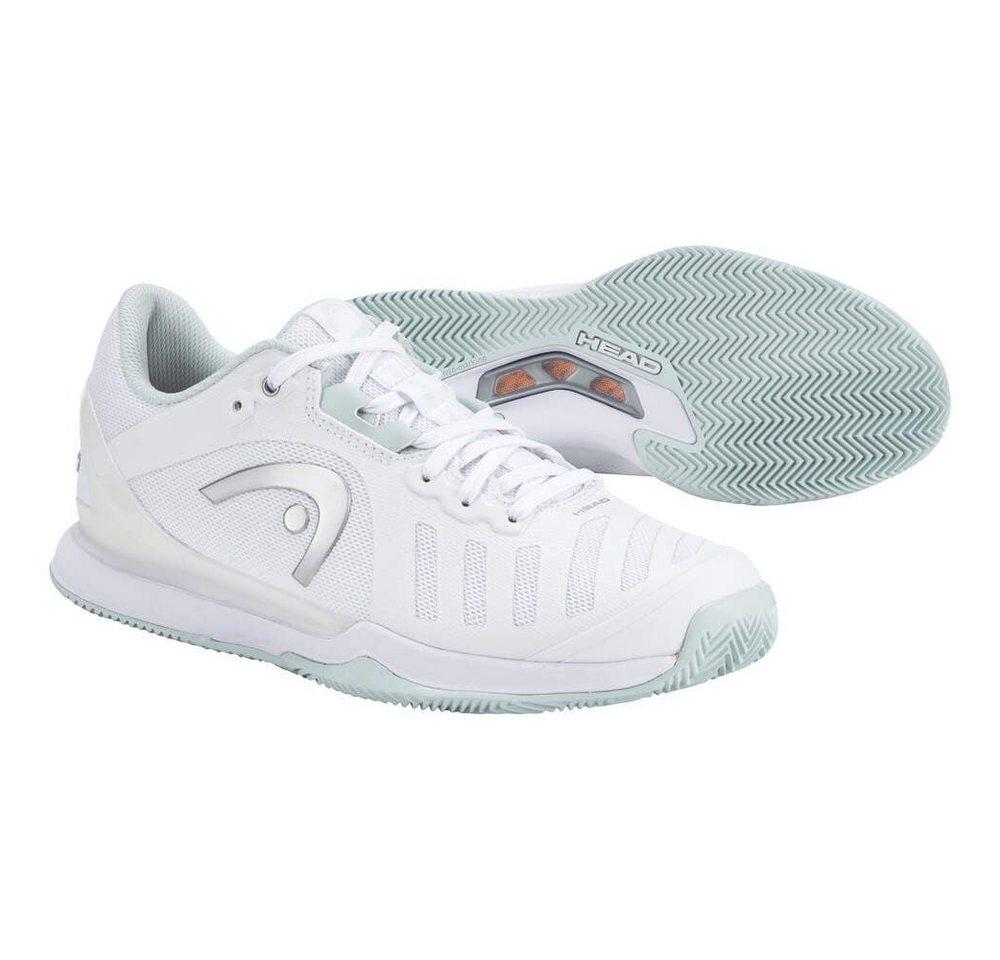 Head Sprint Evo 3.0 Clay/Sandplatz 2024 weiss/mintgrün Damen Tennisschuh von Head