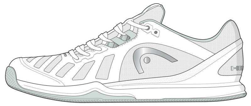 Head Sprint Evo 3.0 Clay Women WHGR - Tennisschuh von Head