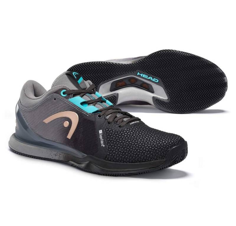 Head Sprint Pro 3.0 SF Clay/Sandplatz schwarz Damen Tennisschuh von Head