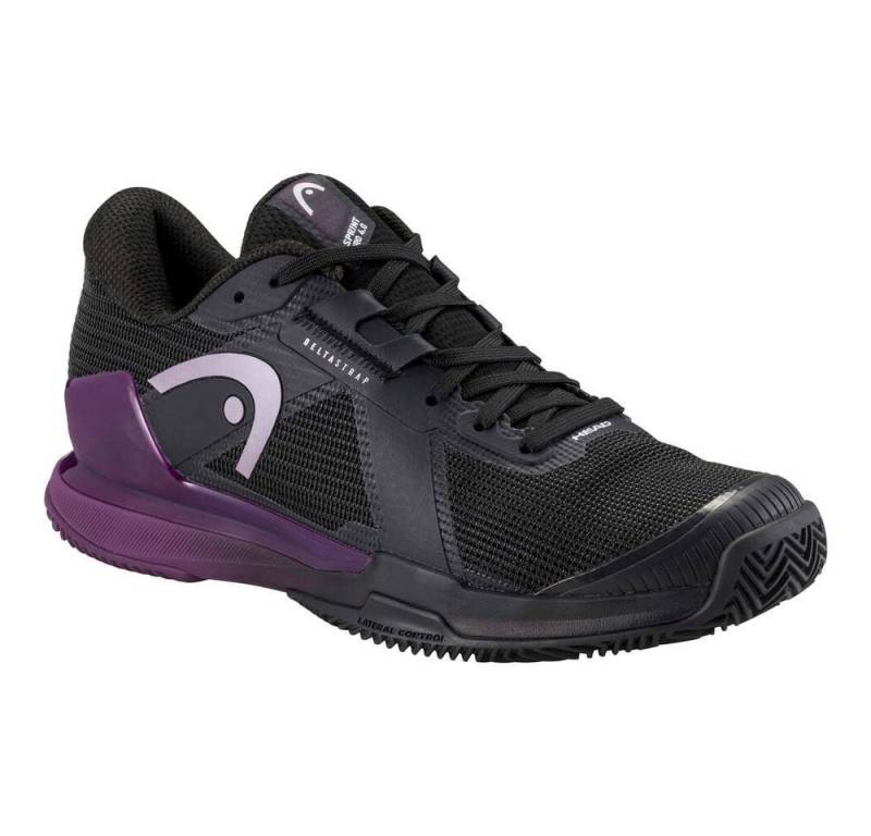 Head Sprint Pro 4.0 Clay/Sandplatz 2025 schwarz/purple Damen Tennisschuh von Head