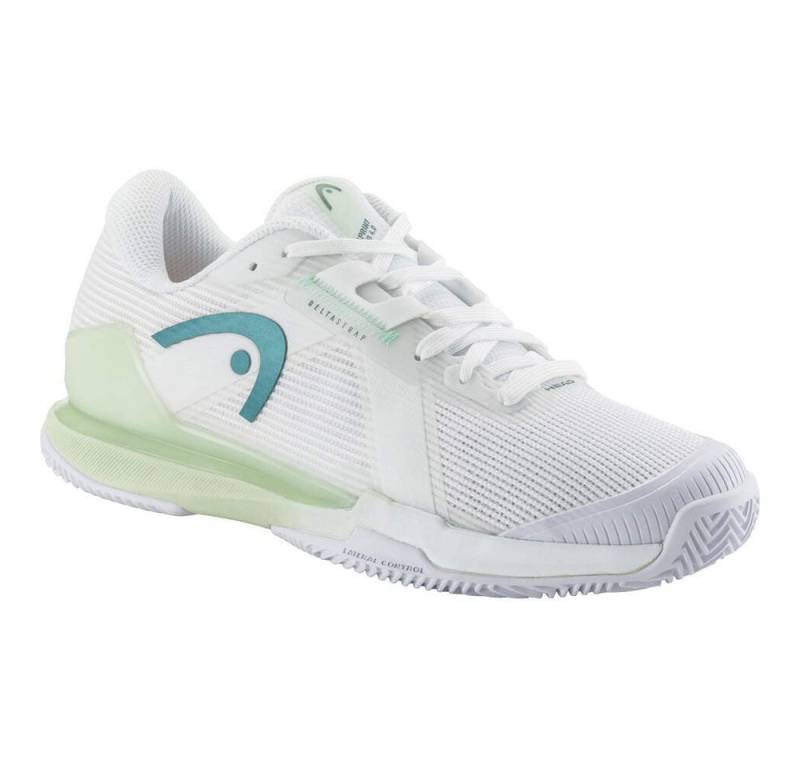 Head Sprint Pro 4.0 Clay/Sandplatz 2025 weiss/lime Damen Tennisschuh von Head