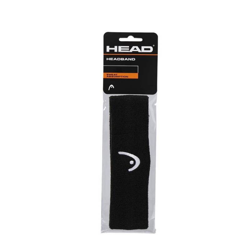 Head Stirnband Headband Logo schwarz - 1 Stück von Head