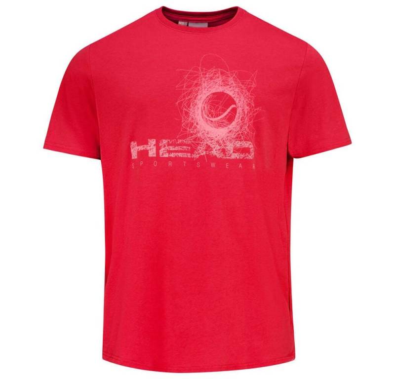 Head T-Shirt Vision 2023 (Mischgewebe) rot Kinder von Head