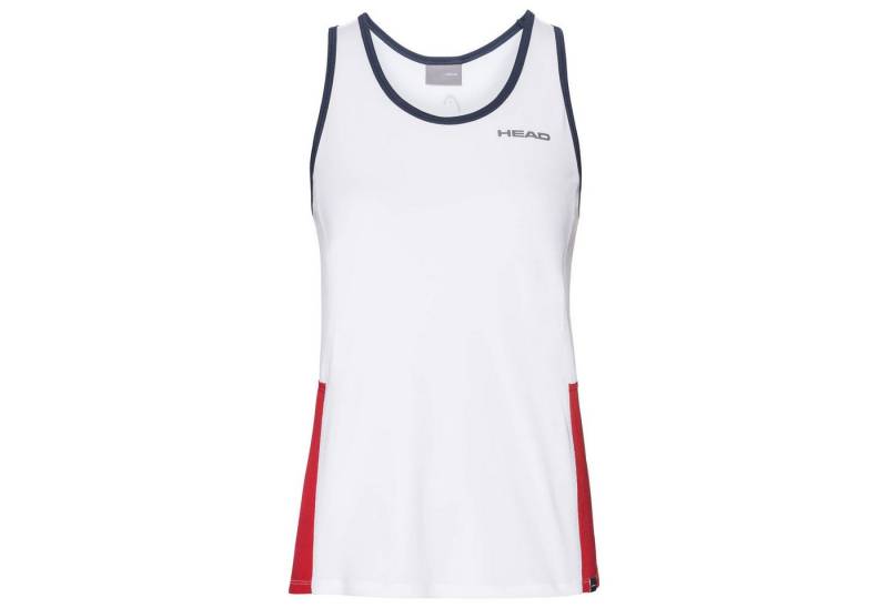 Head Tanktop Tennis-Tank Club weiss/rot Mädchen von Head