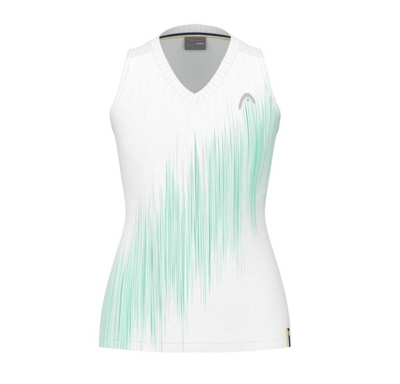Head Tanktop Tennis-Tank Top Performance 2024 (Polyester-Jacquard, V-Ausschnitt) von Head